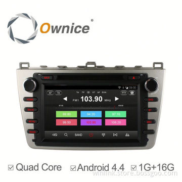 8inch Android 4.4 Quad Core car mulitmedia for Mazda 6 with BT + OBD